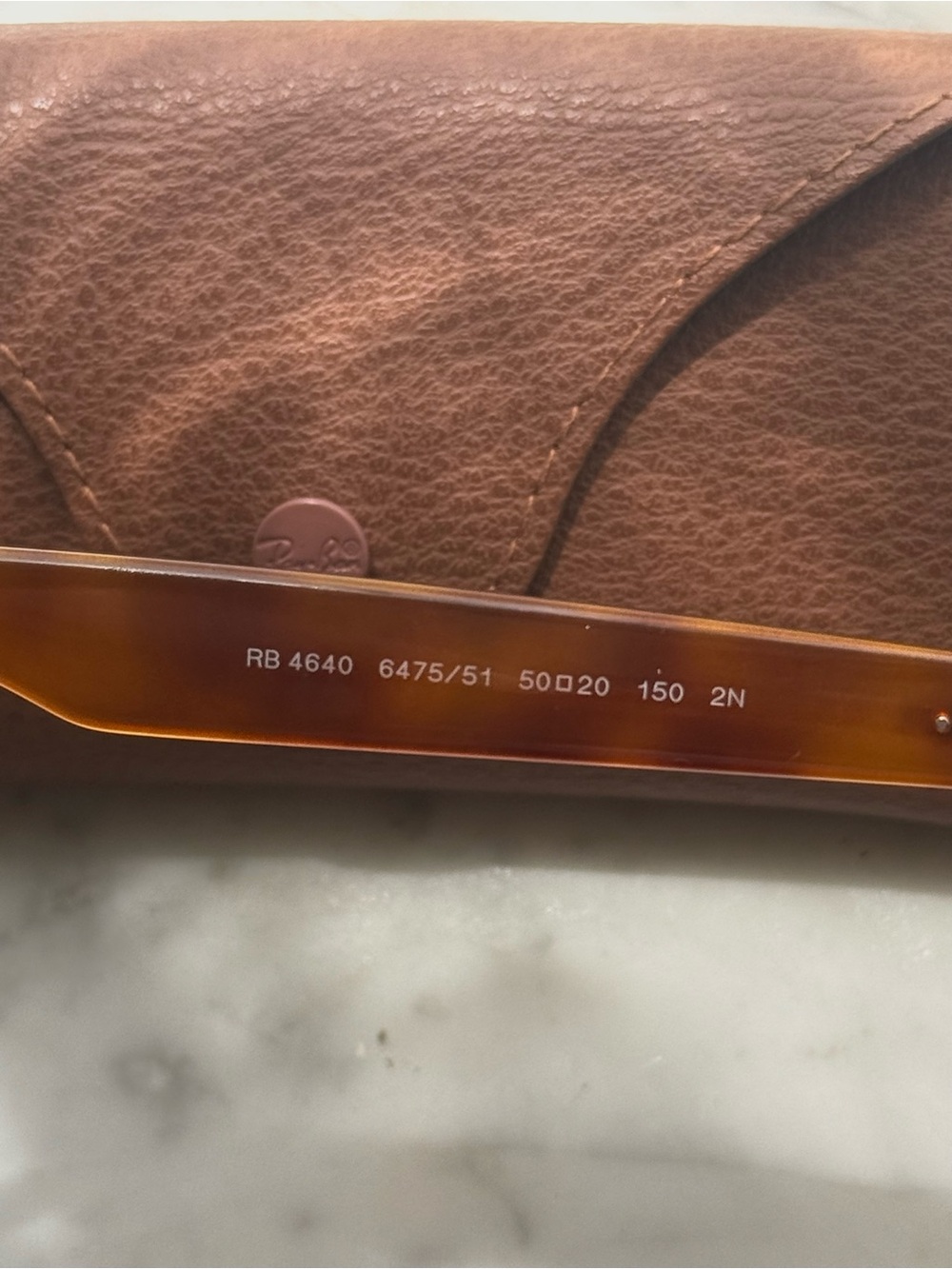 Ray-Ban Brown Tortoiseshell Sunglasses - Picture 4 of 5